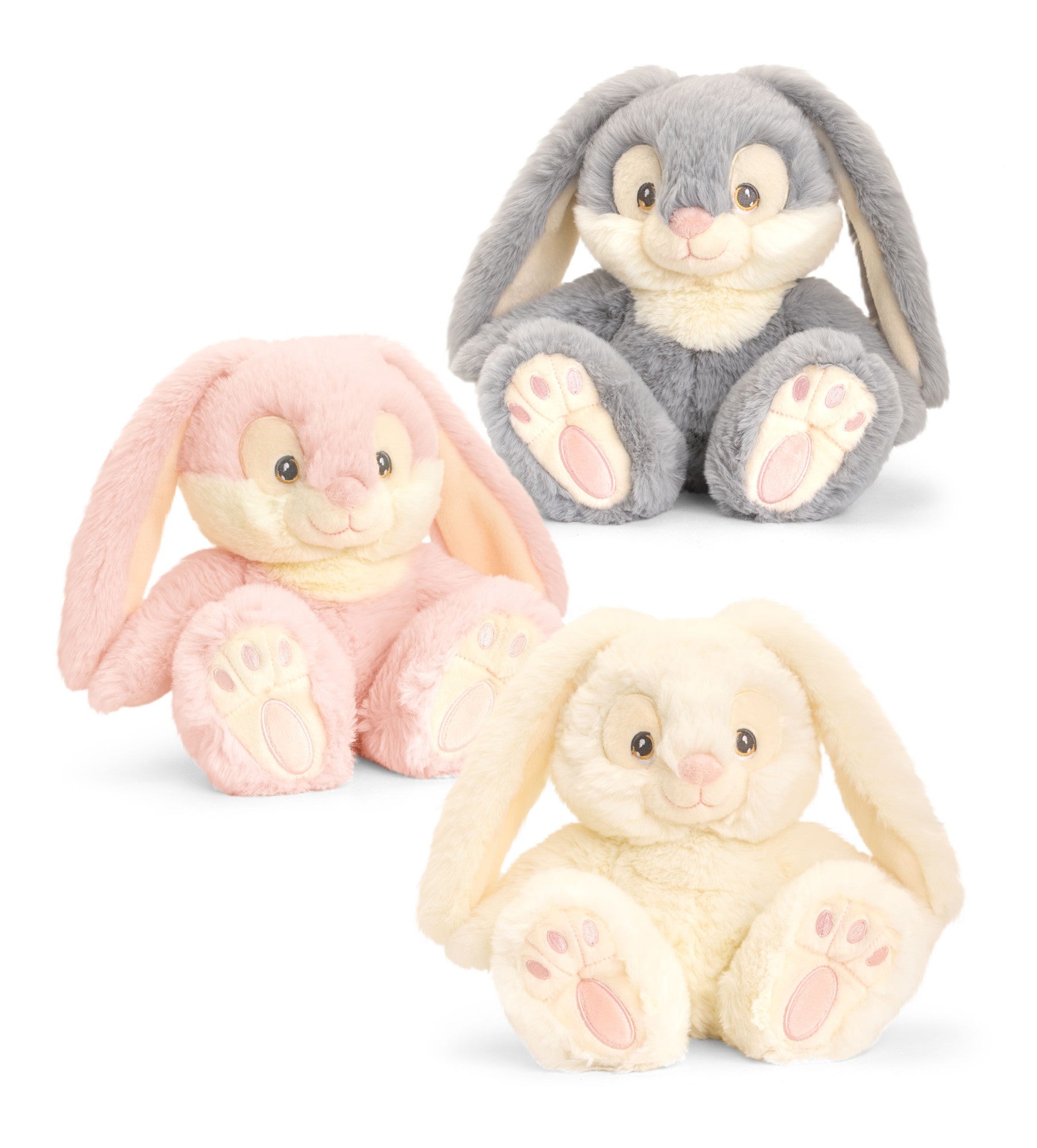 Keeleco 30cm Patchfoot Assorted Rabbits