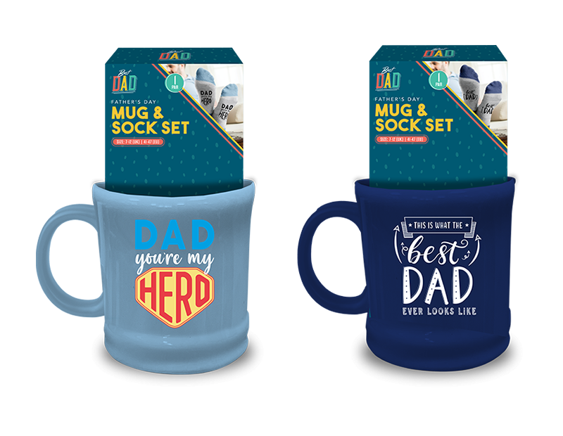 Fathers Day Mug and Sock Set