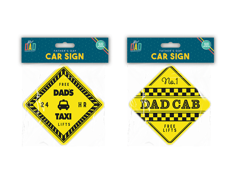 Fathers Day Car Sign