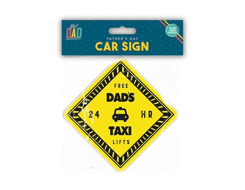 Fathers Day Car Sign