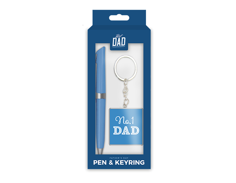 Fathers Day Pen & Keychain Gift Set