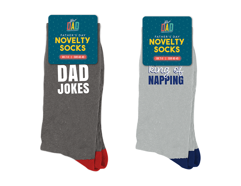 Fathers Day Novelty Socks