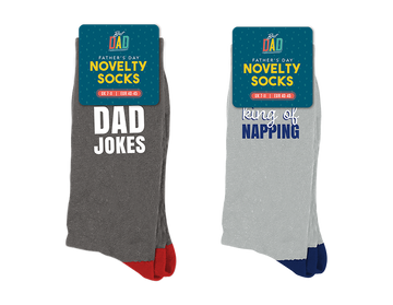 Fathers Day Novelty Socks