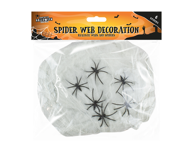 Halloween Spider Web Decoration