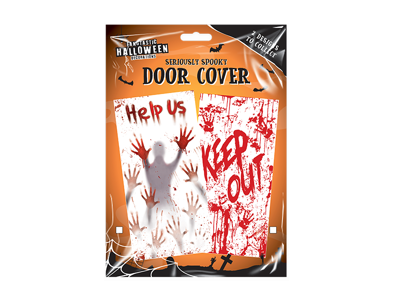 Halloween Scary Door Cover (Assorted)