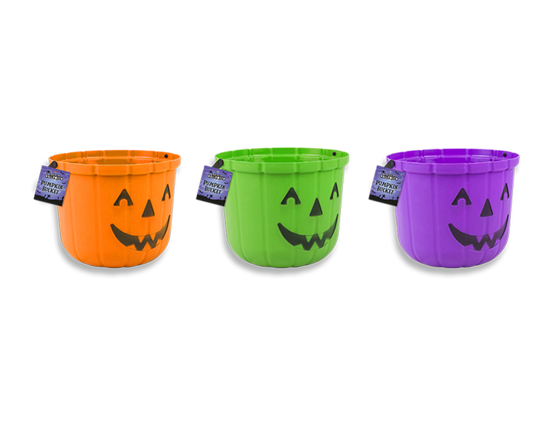 Halloween Pumpkin Bucket (Assorted)