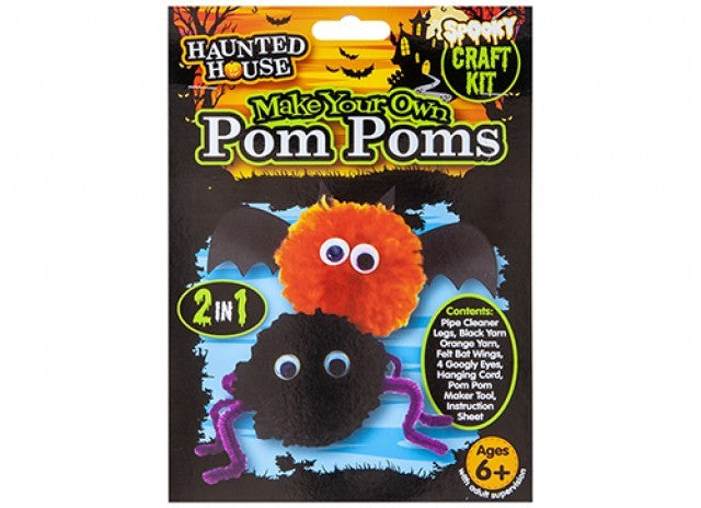 Make Your Own Spooky Pom Pom Kit