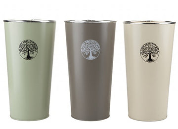 Tree Of Life Tall Flower Bucket (Assorted)