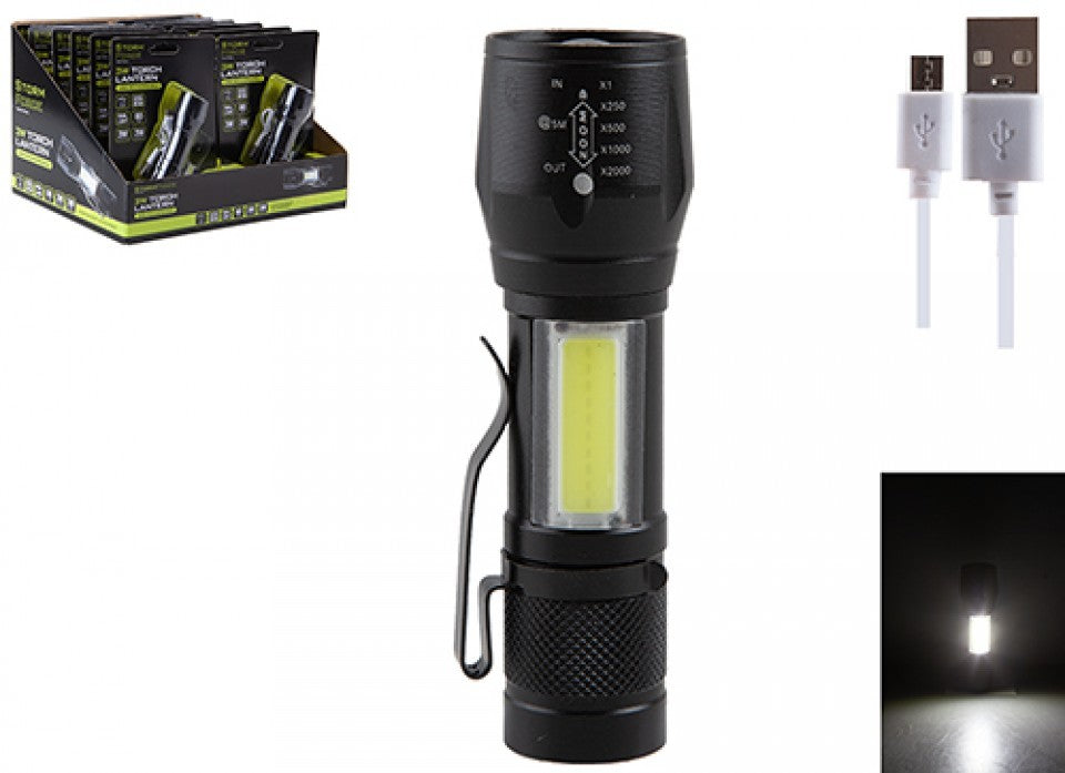 Stormforce 3W Rechargeable Torch Lantern