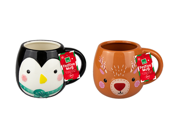 Christmas Character Mug (400ml)