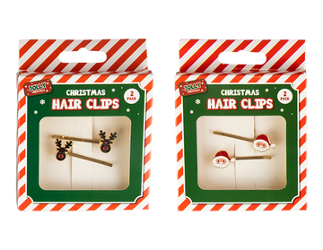 Christmas Hair Clips (Assorted)