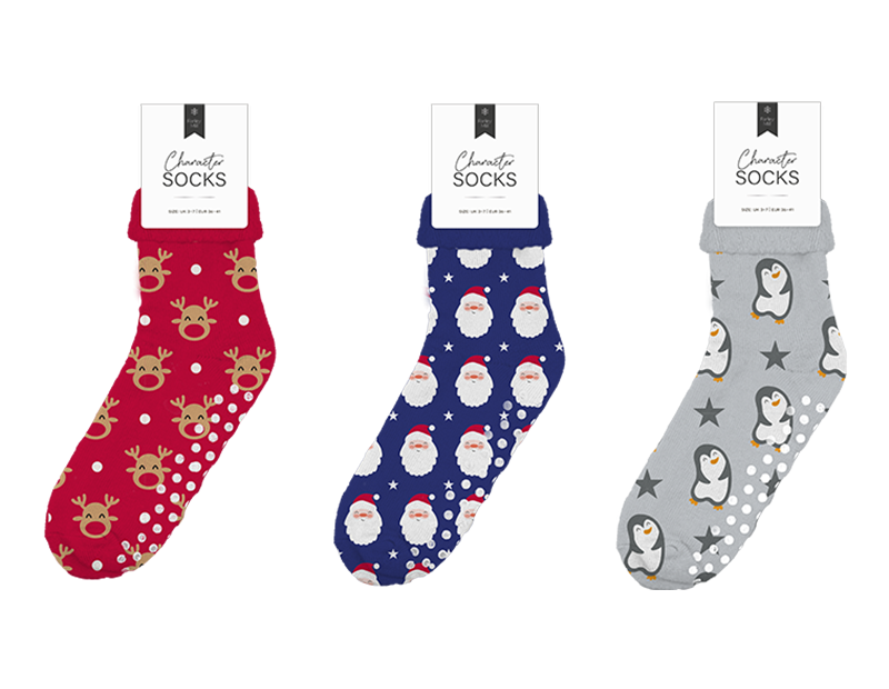 Novelty Printed Bed Socks