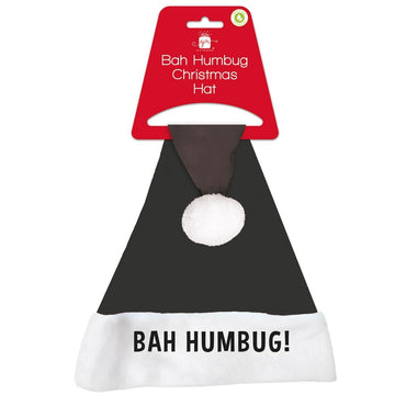 Bah Humbug Felt Christmas Hat