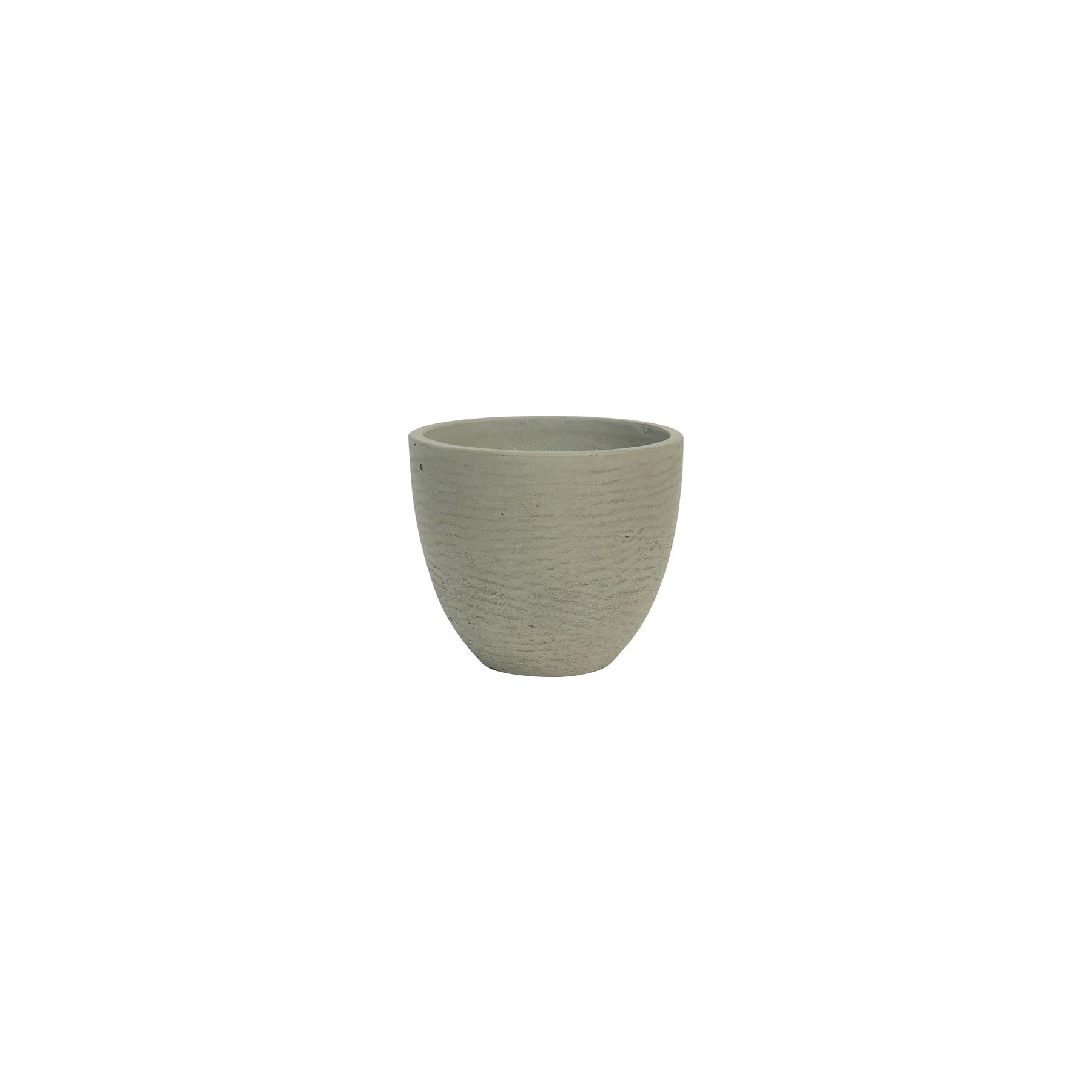 Hortus Classic Cemento Planter - H15cm x 18cm - Grey