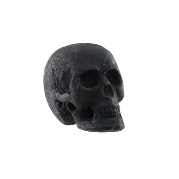 Black Glitter Skull (21cm)