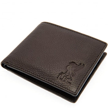 Liverpool FC Brown Leather Wallet