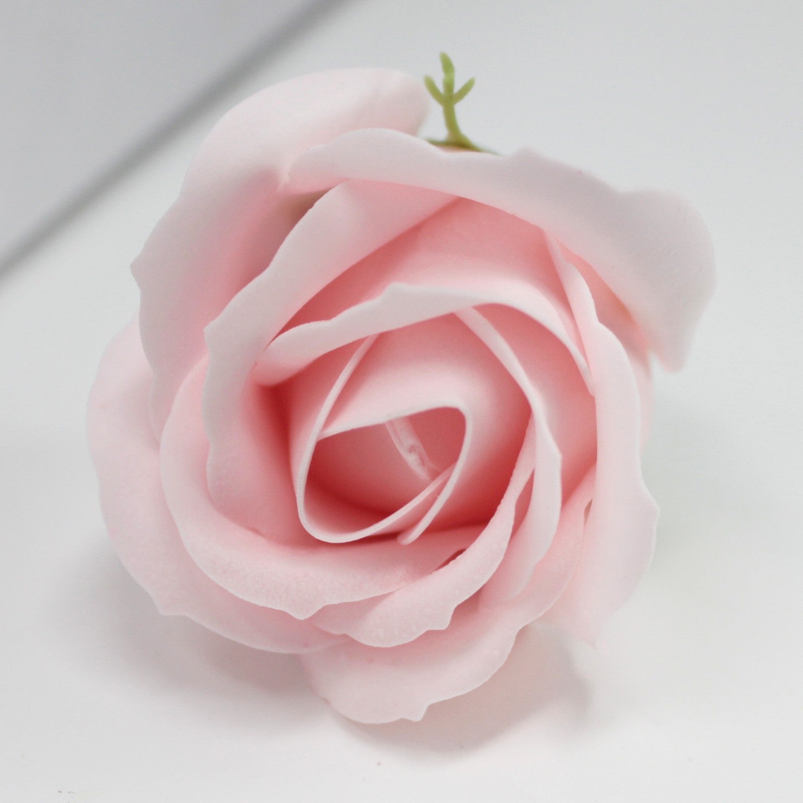 Craft Soap Flowers - Med Rose - Pink x 10 pcs