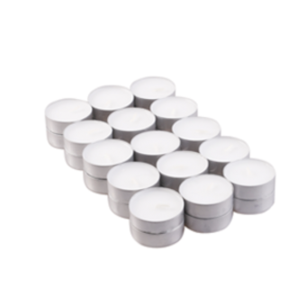 30x Unscented Tealight (4hr)