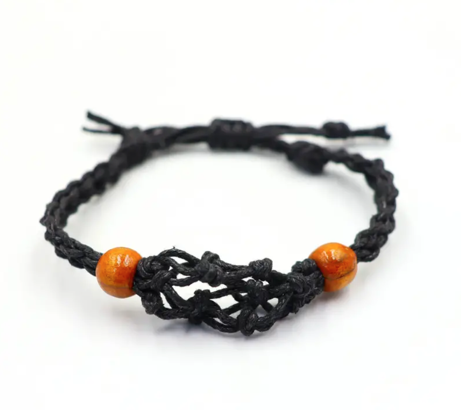 Gemstone Bracelet Cord - Black