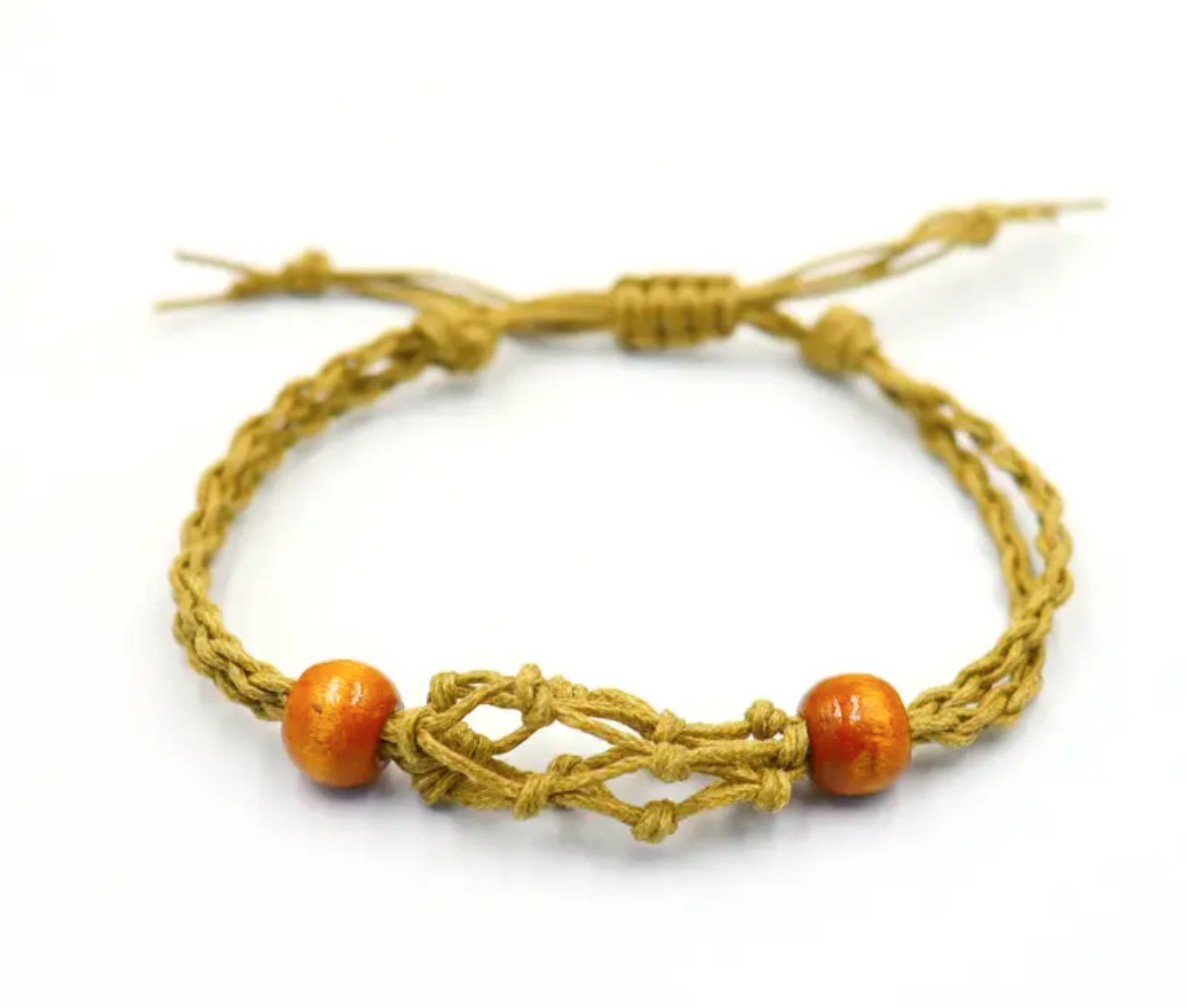 Gemstone Bracelet Cord - Sand