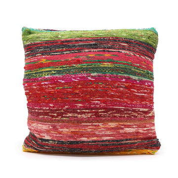 Rag Rug Cushion Covers - Multicoloured