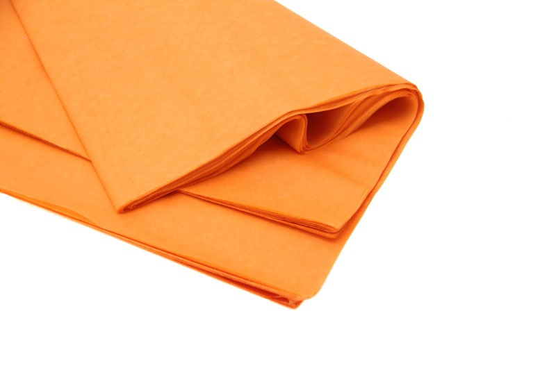 Orange Tissue Paper x 240