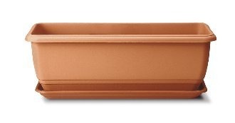 Stewart 50cm Balconniere Trough - Terracotta