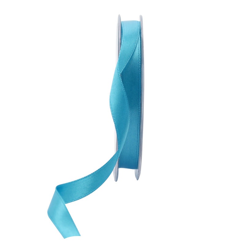 Turquoise Satin Ribbon 10mm