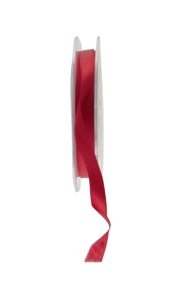 Deep red Satin Ribbon (10mm)