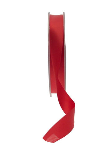 Deep Red Satin Ribbon (15mm)