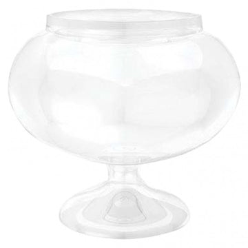 Acrylic Ball Pedestal Vase 16cm