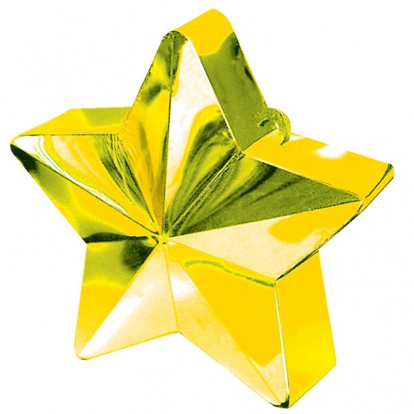 Gold Star Balloon Weight