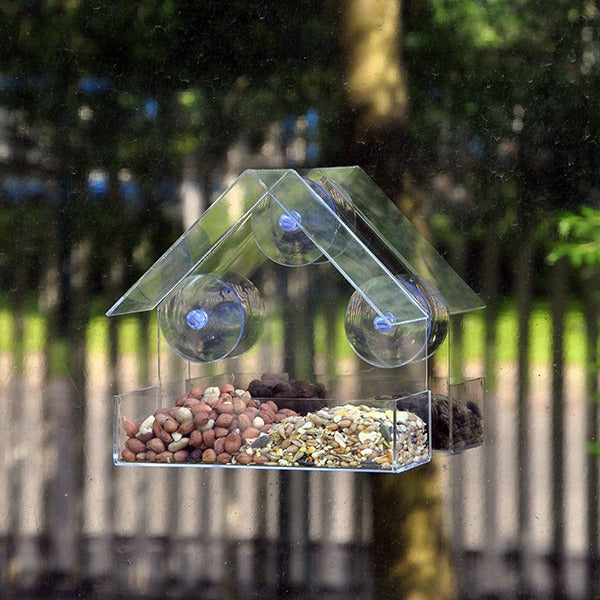 Kingfisher Window Bird Feeder