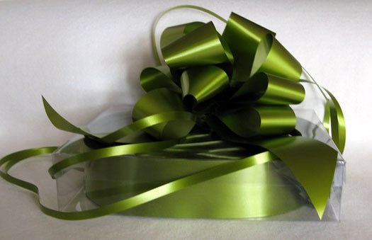 Moss Green Pull Bow 50mm