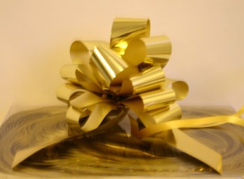 Gold Metallic Pull Bow 31mm