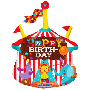 14 inch  Circus Birthday Balloon