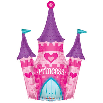 36 inch Princess Castle Supershape Balloon