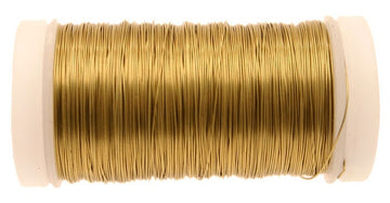 Gold Metallic Reel Wire (100g)