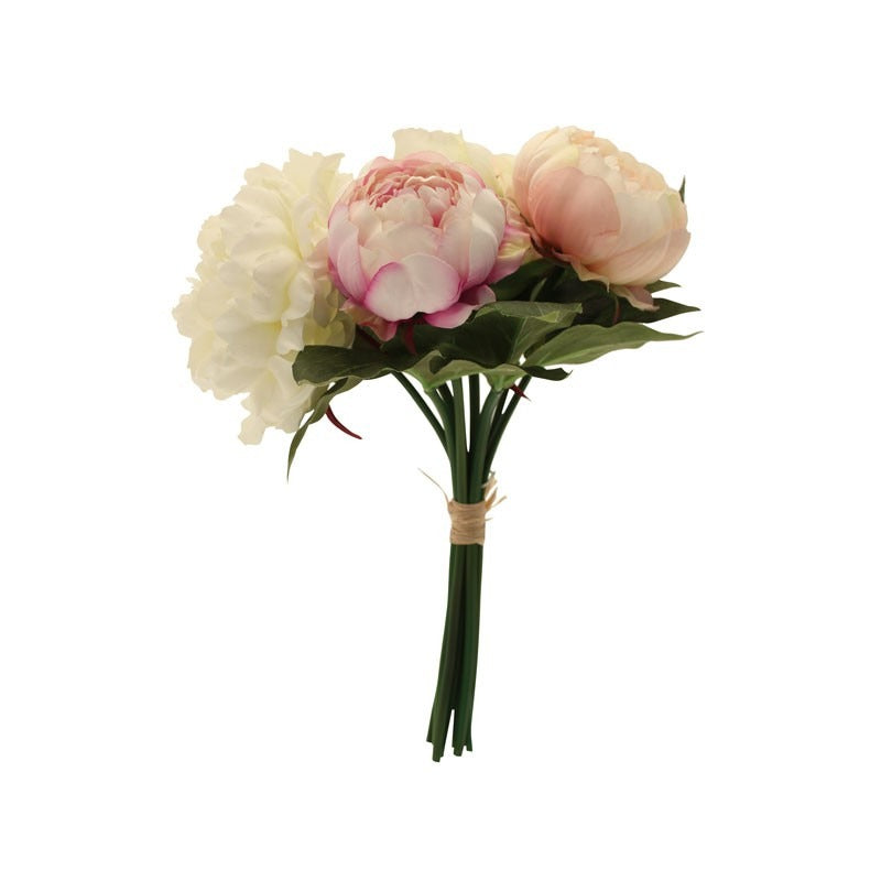 Peony Bouquet Cream & Pink