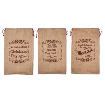 Hessian Santa Sack