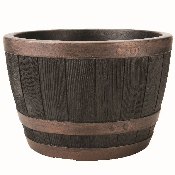 Stewart Blenheim Half Barrel Planter 40cm