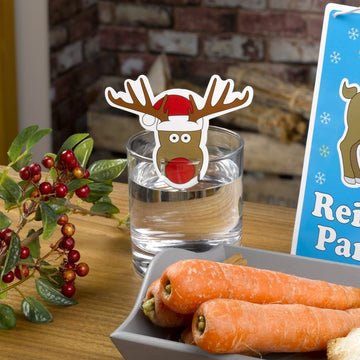 Christmas Craft - Rudolph Glass Decorations -10