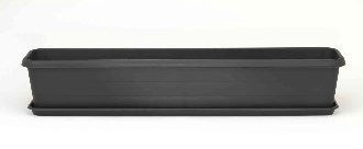 Stewart 60cm Terrace Trough - Black