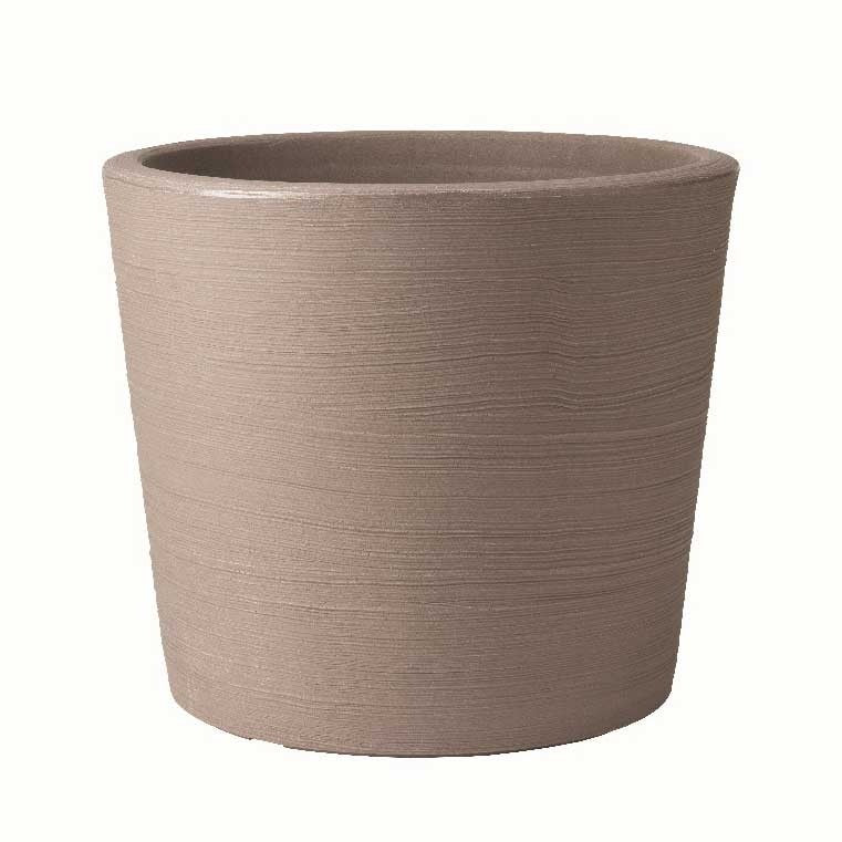 Stewart Varese Low Planter Dark Brown