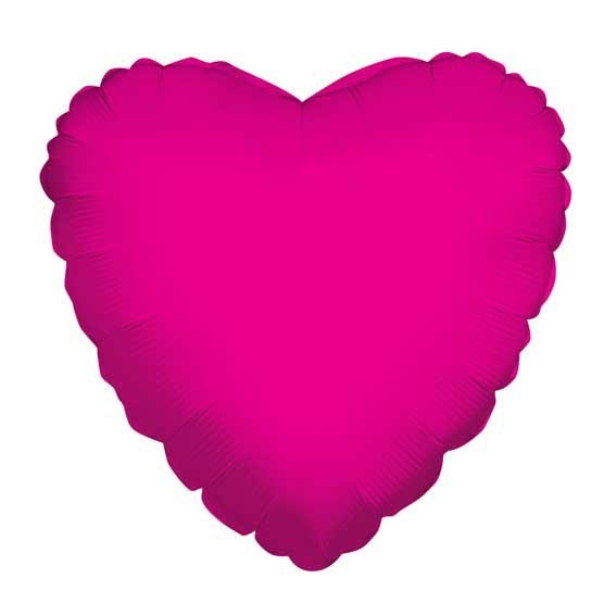 Hot Pink Heart Balloon