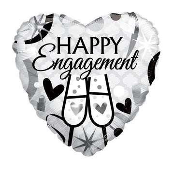 Happy Engagement Glasses Balloon