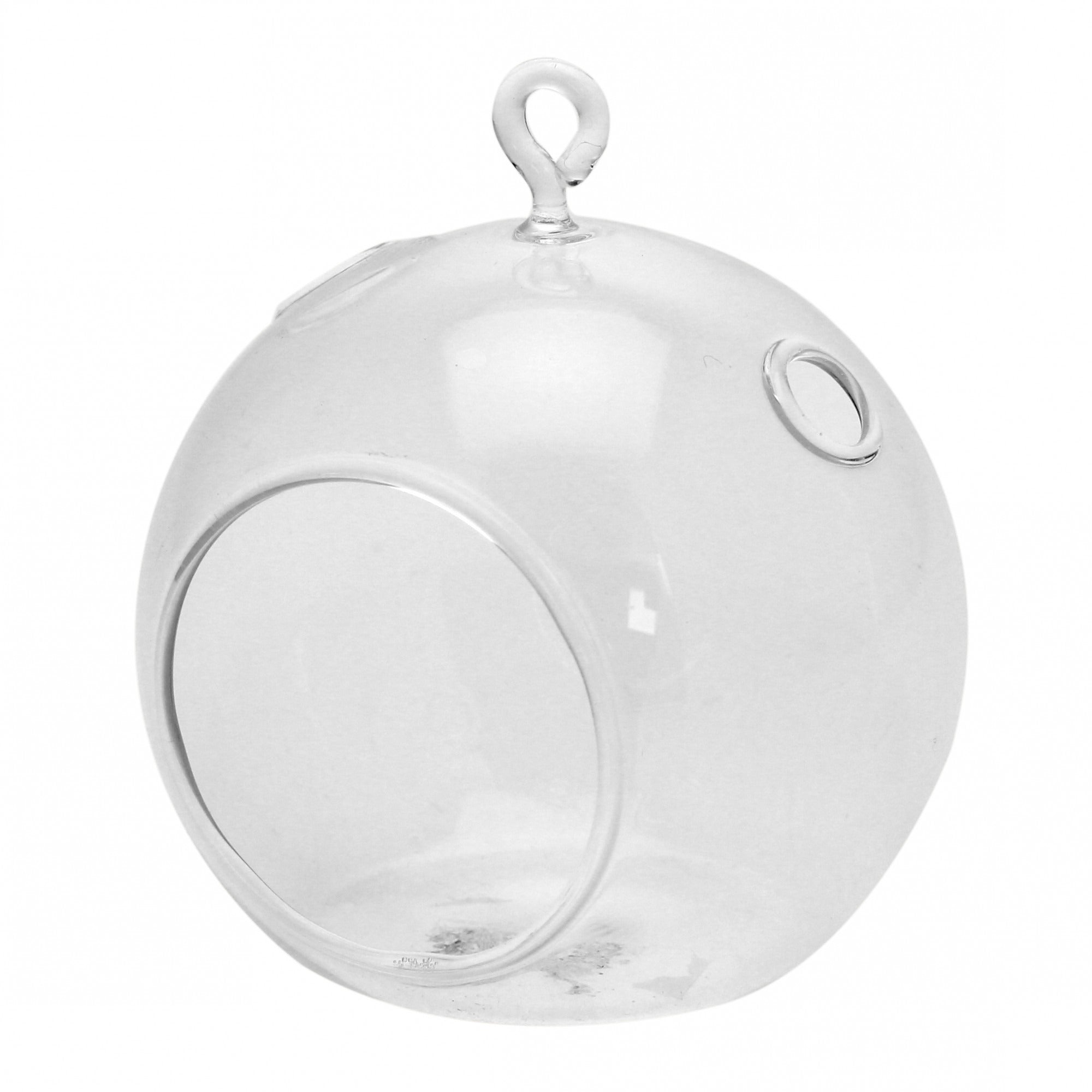 4x Hanging Bubble Tealight 8cm