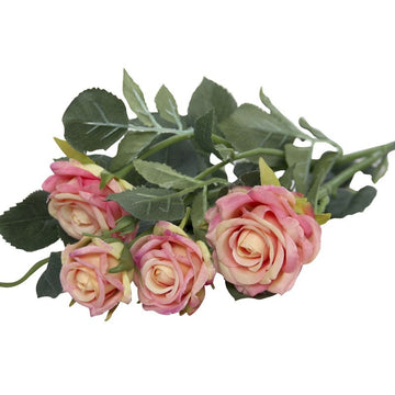 Camelot Garden Rose Spray Peach