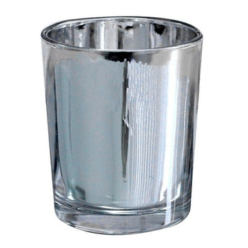 Silver Clyinder Votive