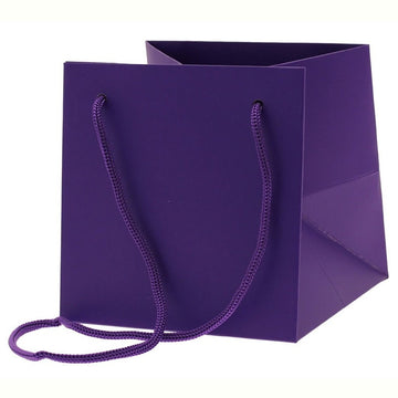 Small Purple Hand Tie Bag